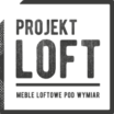 Projekt Loft – meble loftowe z dębu, stoły loftowe dębowe, regały loftowe, stoliki kawowe loftowe, półki loftowe